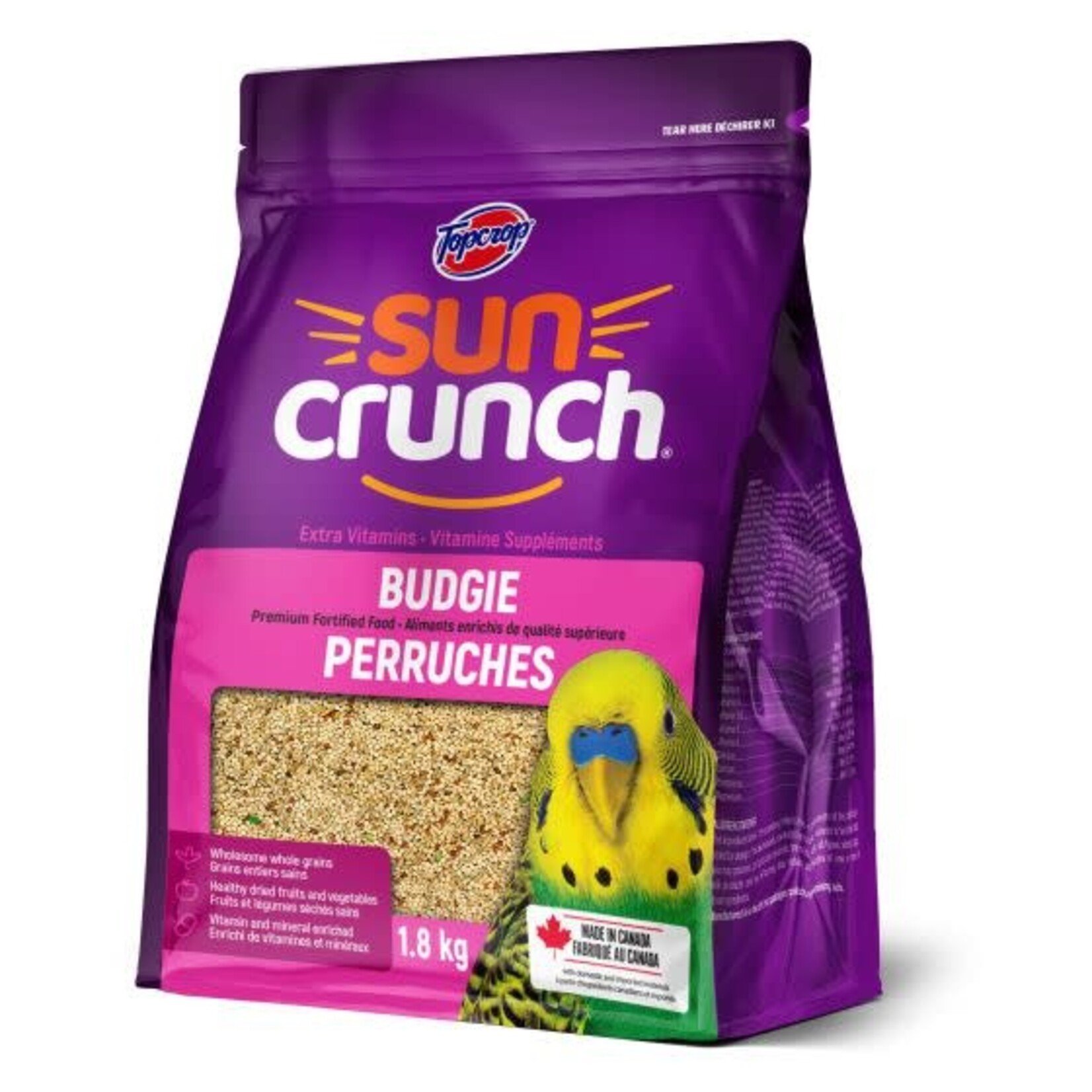 Topcrop Topcrop Suncrunch Budgie Food 1.8kg