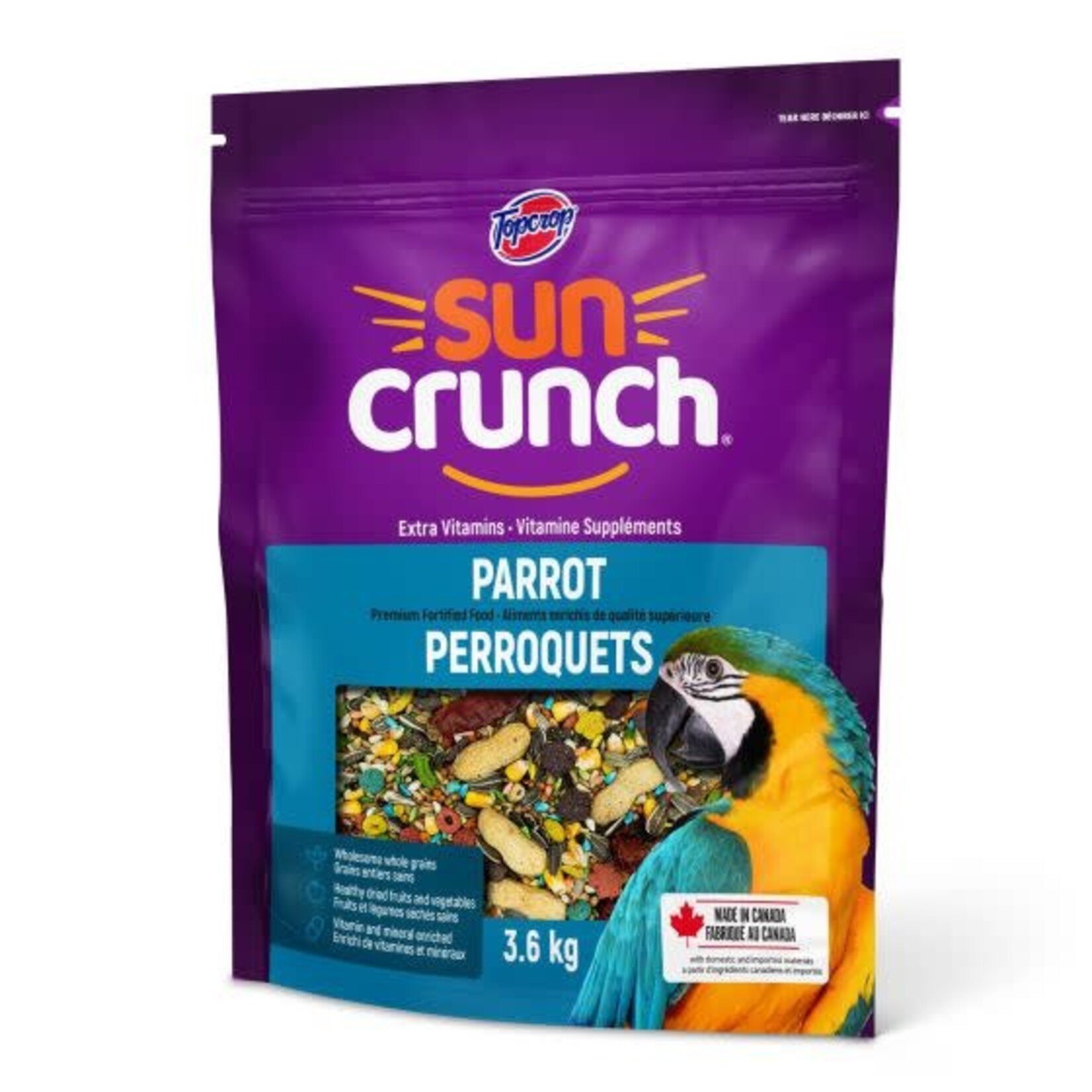Topcrop Topcrop Suncrunch Parrot Food 3.6kg