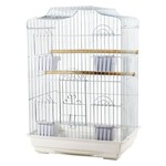 Cage Crocus For Cockatiel/Lovebirds  47x36x68 cm White