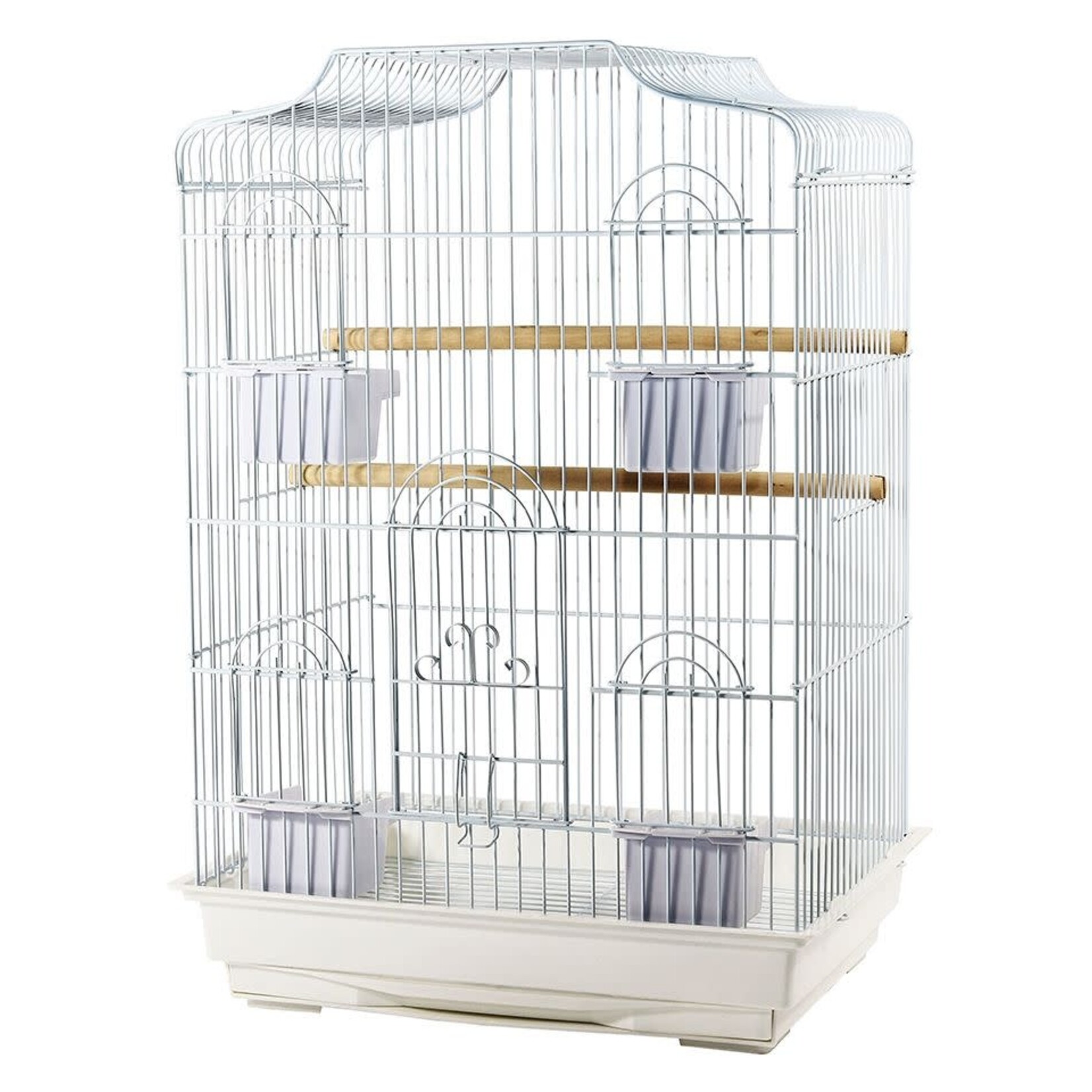 Cage Crocus For Cockatiel/Lovebirds  47x36x68 cm White