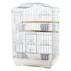 Cage Crocus For Cockatiel/Lovebirds  47x36x68 cm White