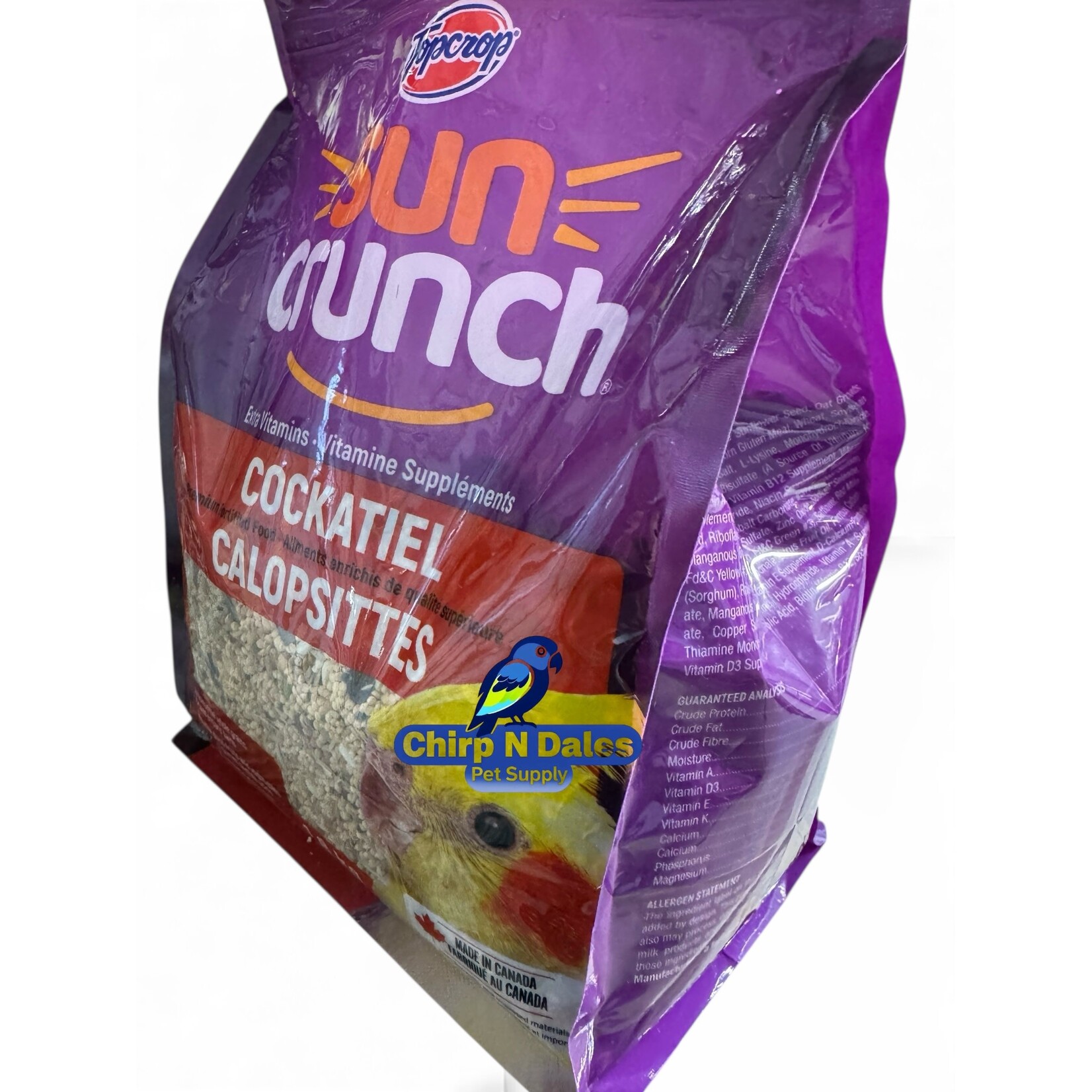 Topcrop Topcrop Suncrunch Cockatiel Food 1.8kg