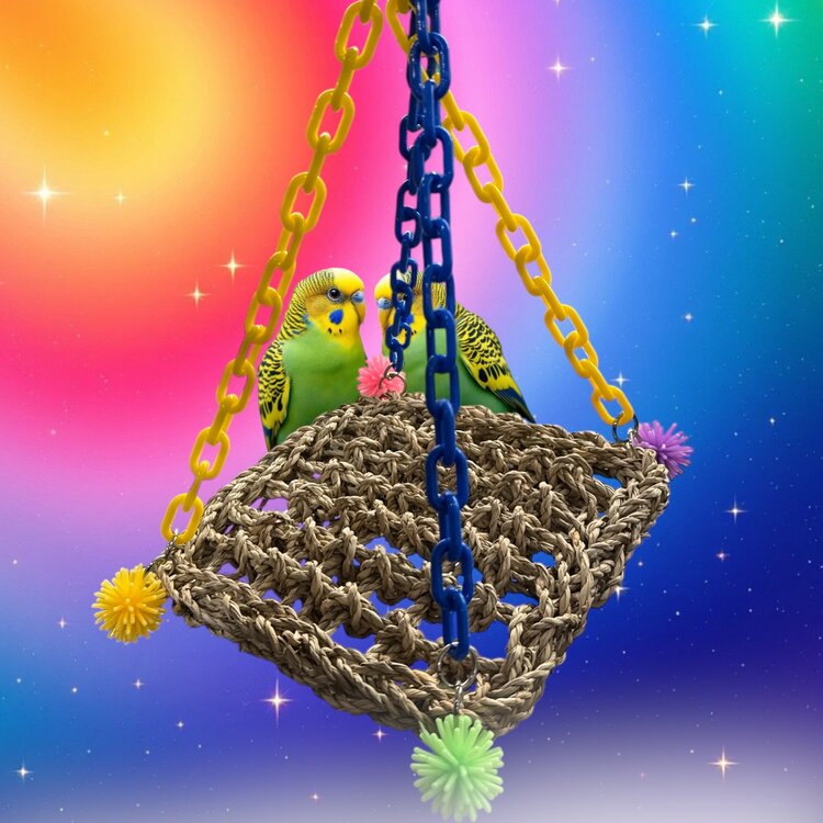 Bonkers Medium Seagrass Swing 7 x 7 x 12”