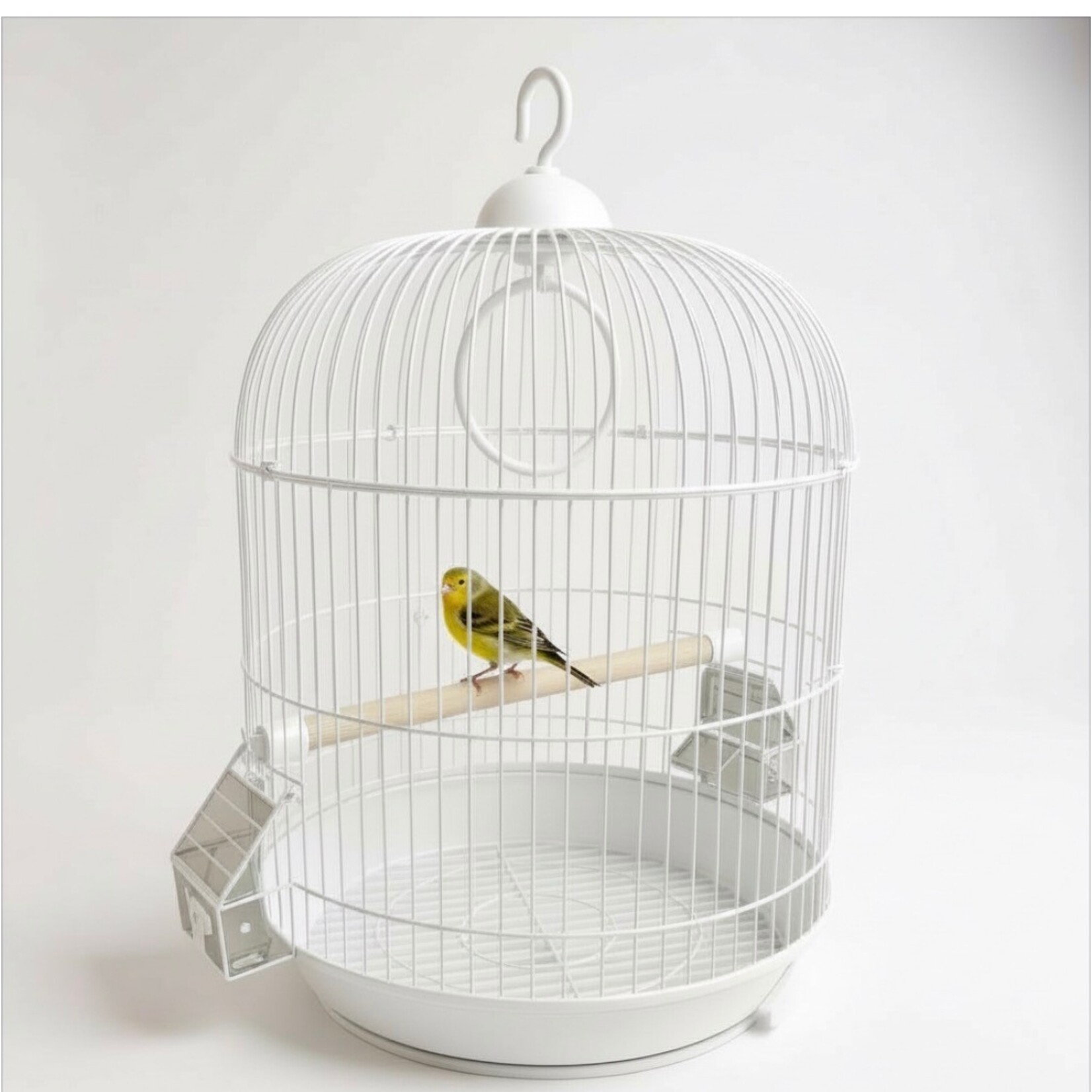Cage Cassis For Budgies/Finches/Canaries 33x33x56 cm White