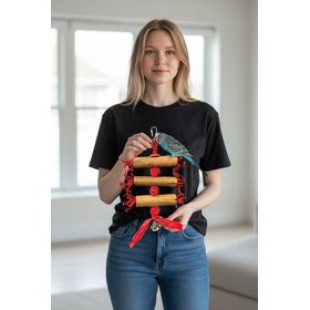 Bonkers Valentine Sola Spinner with Bell 11” x 6”