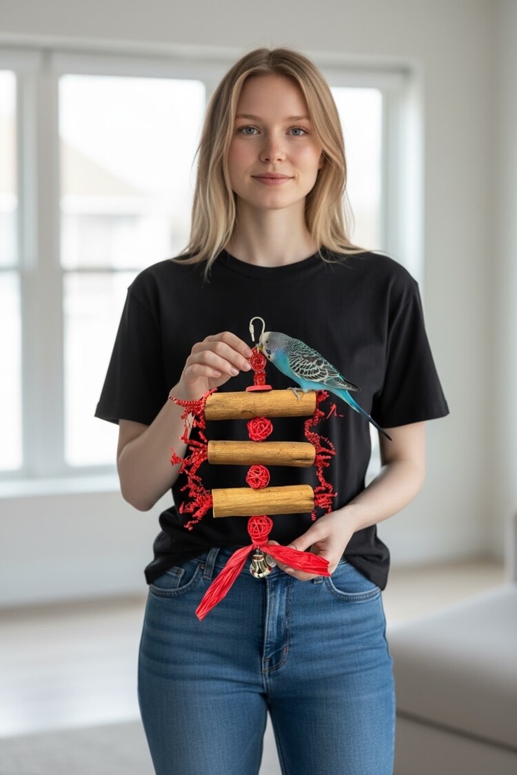 Bonkers Valentine Sola Spinner with Bell 11” x 6”