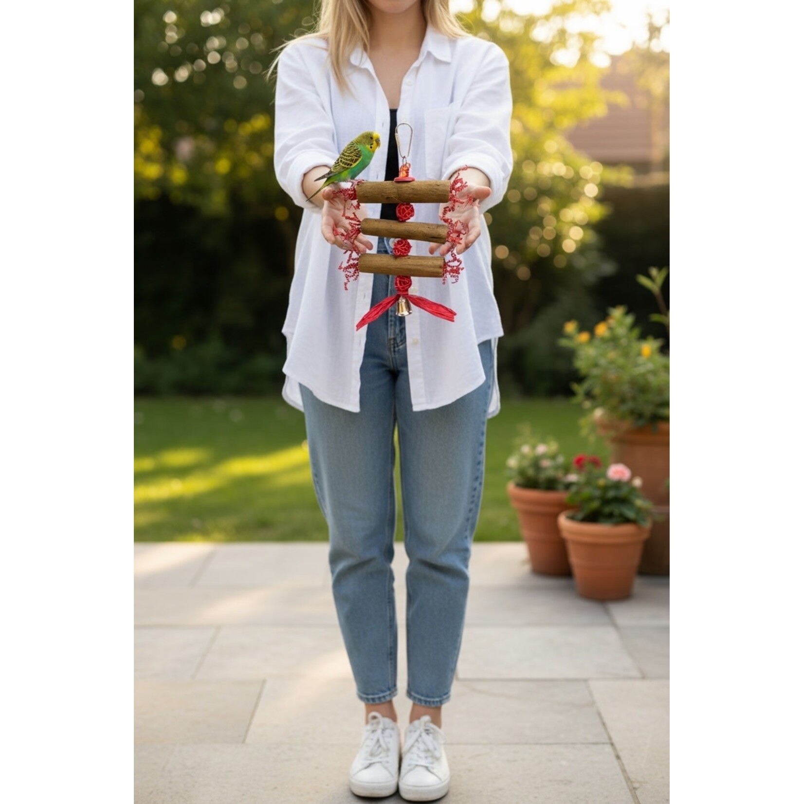 Bonkers Valentine Sola Spinner with Bell 11” x 6”