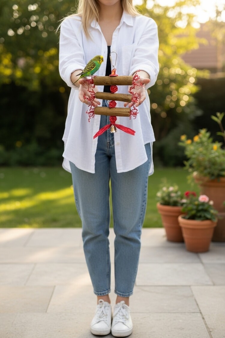 Bonkers Valentine Sola Spinner with Bell 11” x 6”