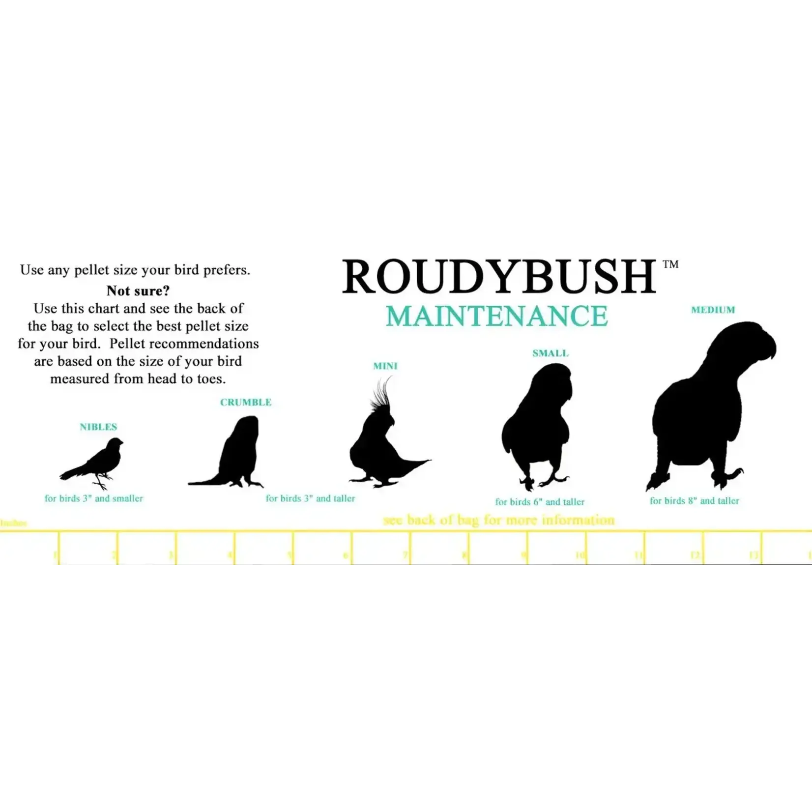 Roudybush Roudybush Low Fat Nibles (10lb)