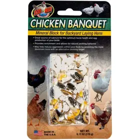 Zoo Med Labs Zoo Med Chicken Banquet Mineral Block for Poultry
