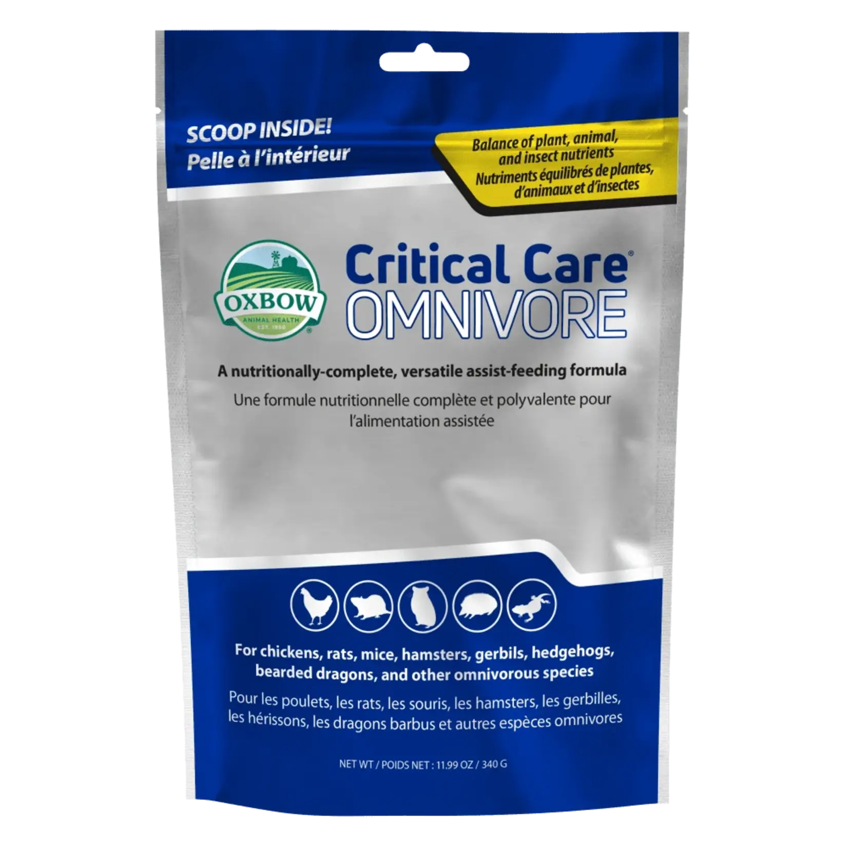 OXBOW Oxbow Animal Health™ Critical Care® Omnivore 340 G