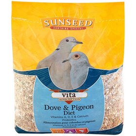Vitakraft Sunseed Vita Sunscription Dove & Pigeon Food, 5 lb