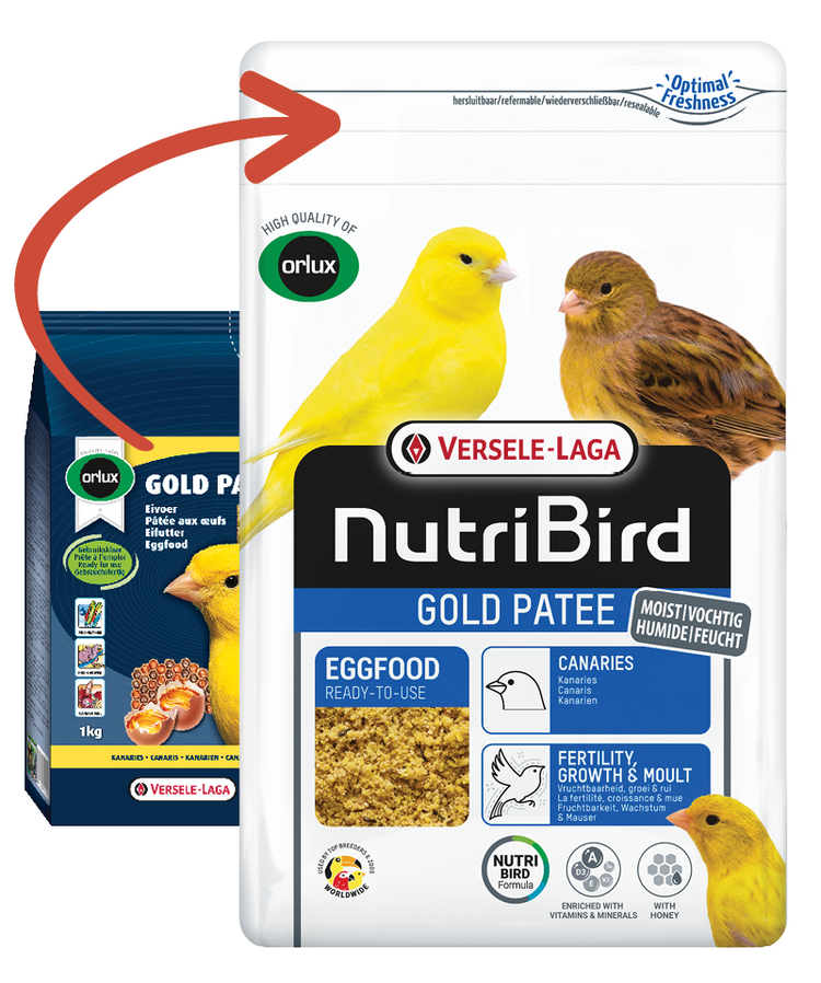 Versele-Laga NutriBird  Gold Patee Canaries Expert 1kg