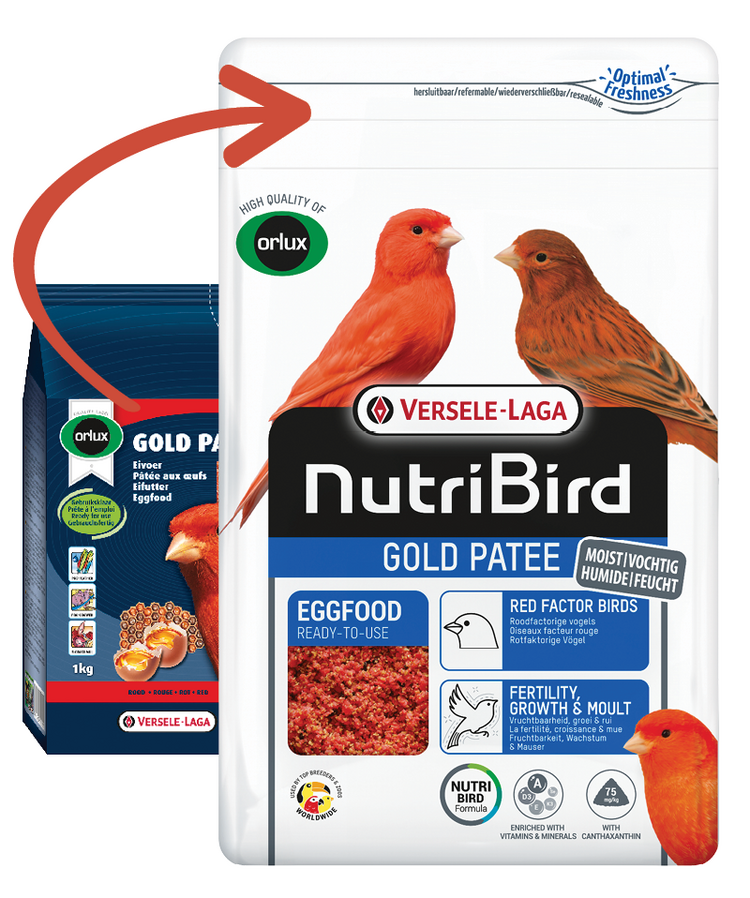 Versele-Laga NutriBird Gold Patee Red Factors 1kg