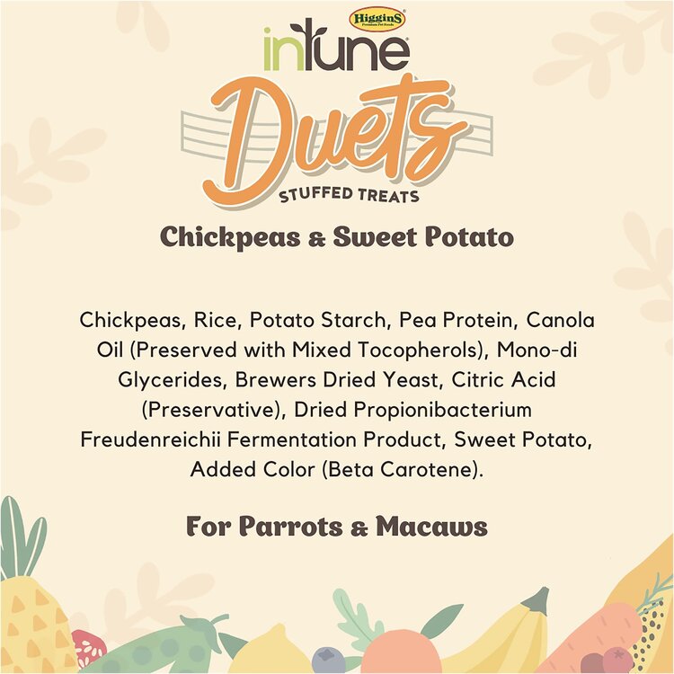 Higgins Intune Duets Chickpeas and Sweet Potatoes 3oz