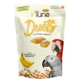 Higgins Intune Duets Parrot Chick Peas & Banana 85g