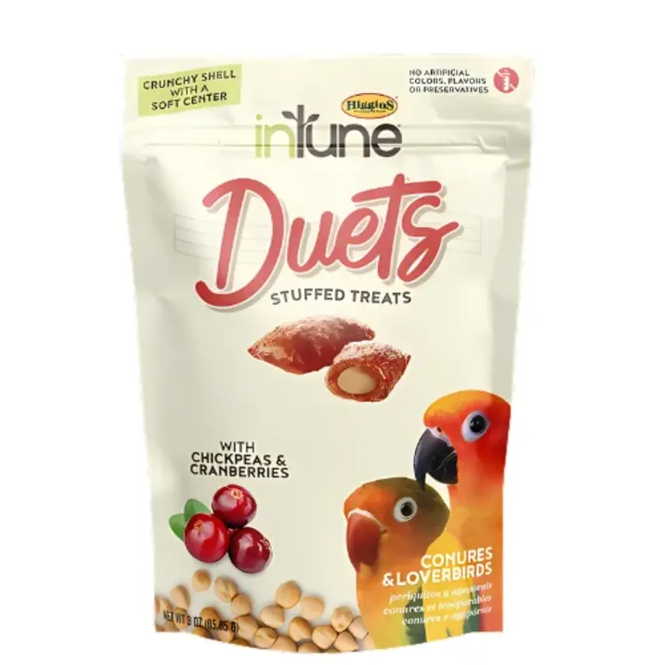 Higgins Intune Duets Conure Chick Peas & Apple 85g