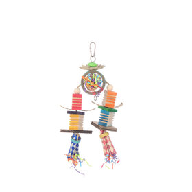 Jolly Jungle Jolly Jungle  Bagel and Groovy Blocks Bird Toy  (A1949)