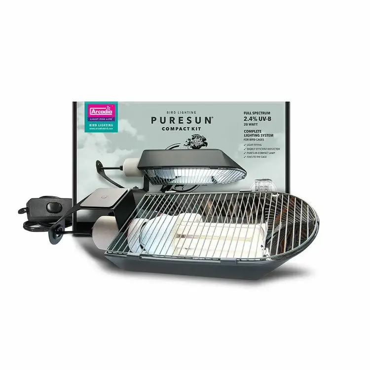 Arcadia Arcadia Bird PureSun Compact Kit 2.4% UVB