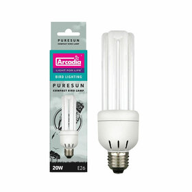 Arcadia Arcadia PURESUN UVB Bird Compact Lamp 20W