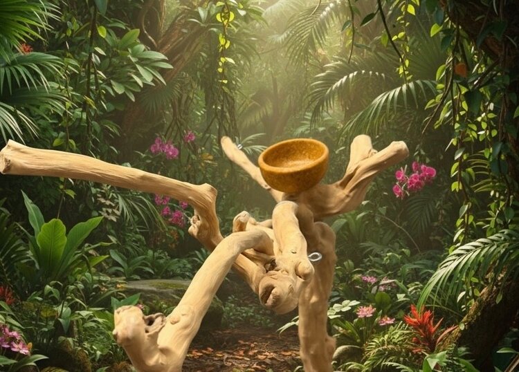 Jolly Jungle JOLLY JUNGLE  TABLE TOP JAVA TREE (1158L-005)