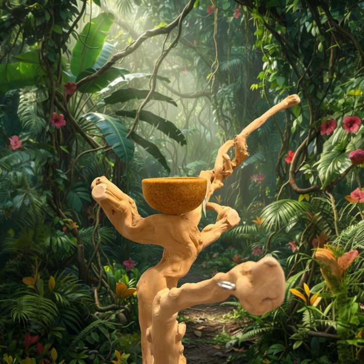 Jolly Jungle JOLLY JUNGLE  TABLE TOP JAVA TREE (1158L-005)
