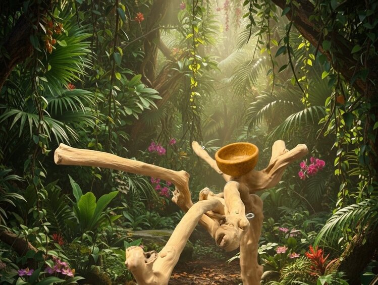 Jolly Jungle JOLLY JUNGLE  TABLE TOP JAVA TREE (1158L-005)