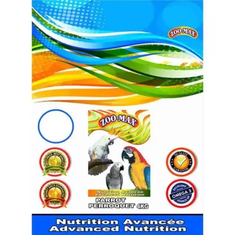 Zoo-Max ZOO-MAX ADVANCED NUTRITION PARROT GRANULES 4 KG