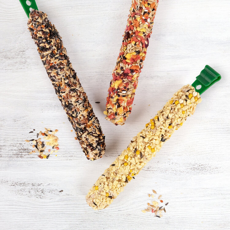 Living World LIVING WORLD STICKS FOR CANARIES – VARIETY PACK – 85 G