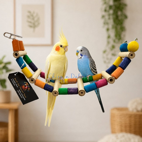 Beak Joy Parrot Toys Beak Joy SMALL ARC LADDER 20" X 5"