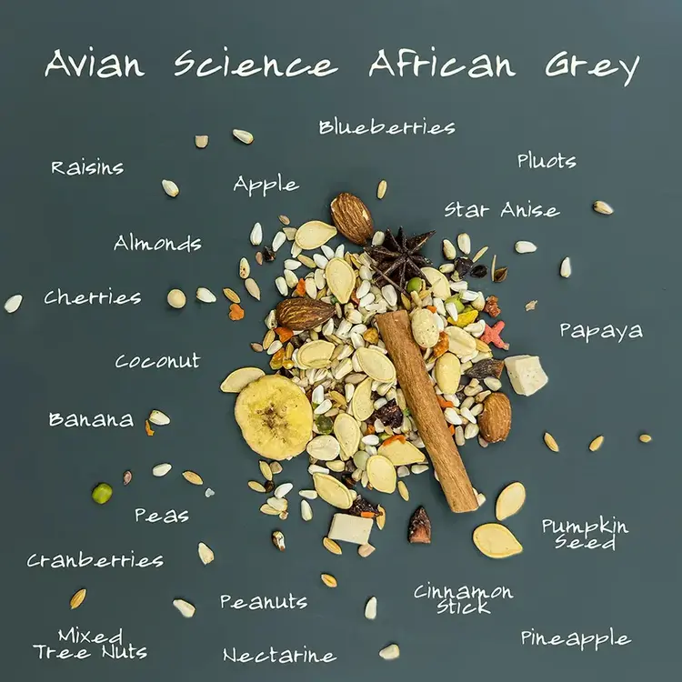 Volkmans AVIAN SCIENCE SUPER AFRICAN GREY PARROT FOOD