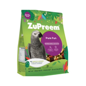 Zupreem ZUPREEM PURE FUN PARROTS & CONURES BIRD FOOD MIXER 2 LB