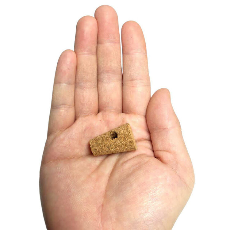 Jolly Jungle NATURAL CORKS WITH HOLE FOR DIY BIRD TOYS – 3 CM X 1.5 CM
