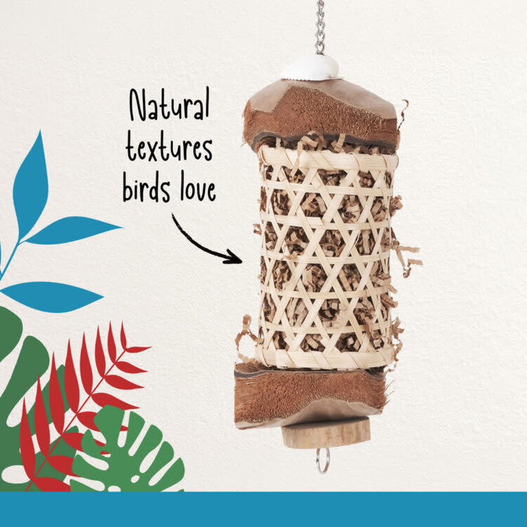 Hari HARI SMART.PLAY LANTERN LOOT – PREENING & FORAGING PARROT TOY FOR MEDIUM & LARGE BIRDS