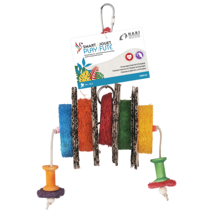 Hari HARI Smart.Play Petal Party, Enrichment Parrot Toy for Medium & Large Birds