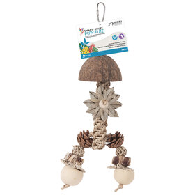Hari TWIRLING TUMBLERS – ENRICHMENT PARROT TOY FOR MEDIUM & LARGE BIRDS