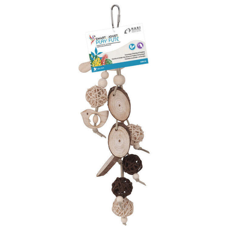 Hari HARI SMART.PLAY CHIRPY CHIMES – FORAGING & PREENING TOY FOR X-SMALL & SMALL BIRDS