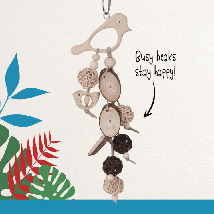 Hari HARI SMART.PLAY CHIRPY CHIMES – FORAGING & PREENING TOY FOR X-SMALL & SMALL BIRDS
