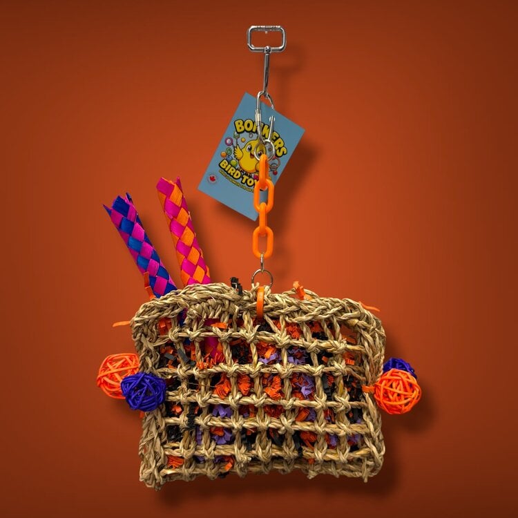 Bonkers BONKERS BIRD TOYS HALLOWEEN PURSE 7 X 10"