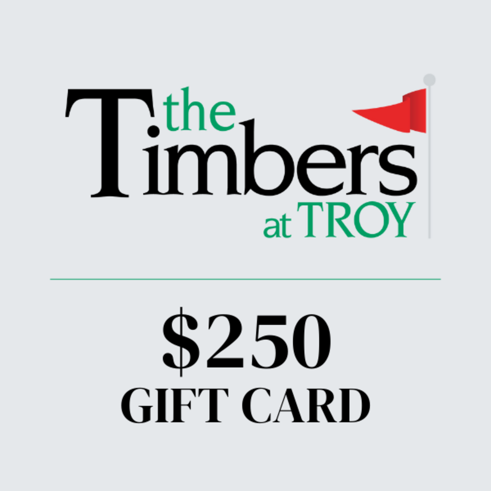 $250 Gift Card Issued