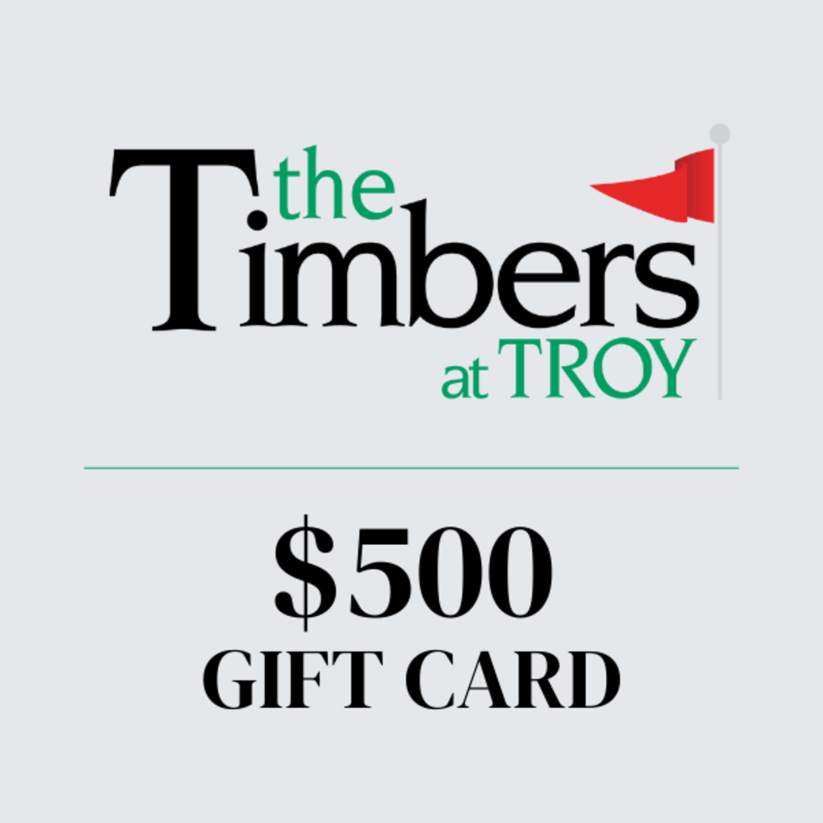 $500 Gift Card Issued