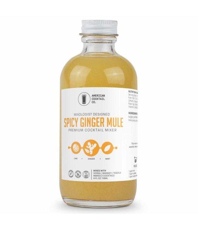 American Cocktail Co. Organic Spicy Ginger Mule Mixer