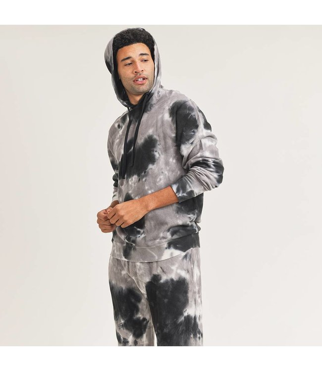 Charcoal tie dye sweatshirt sale