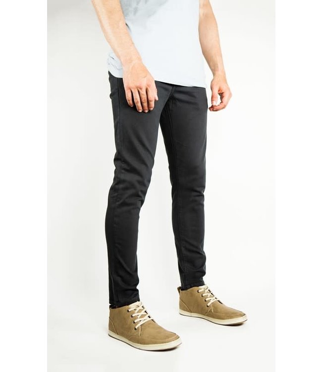 Neo Blue Black Skinny Chino Pant