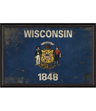 Spicher and Company Wisconsin State Flag Art