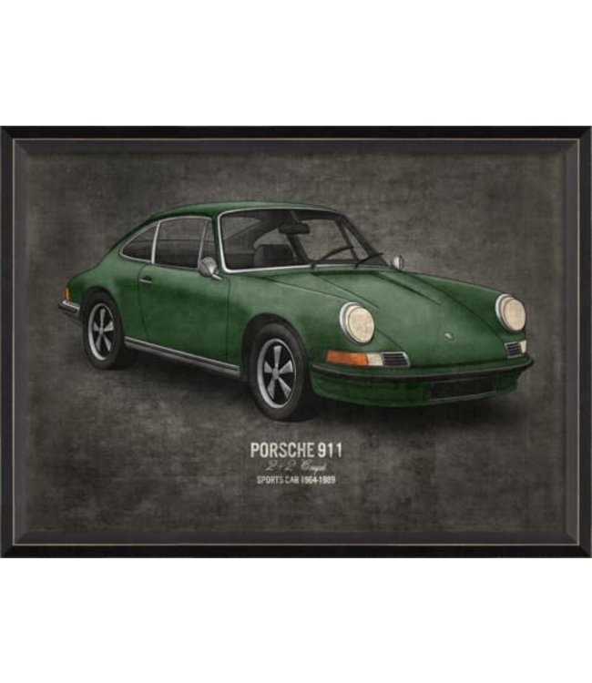 Spicher and Company Porsche 911 Wall Art