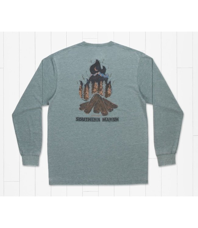 Southern Marsh Campfire Long Sleeve Tee