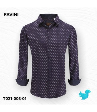 Pavini Multi Diamond Button Down