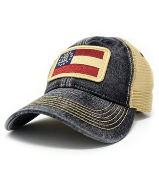 S.L. Revival Co Georgia Flag Patch Trucker Hat