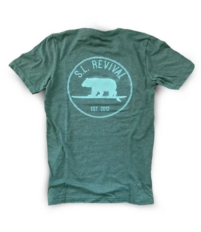 S.L. Revival Co Surfing Bear T-shirt